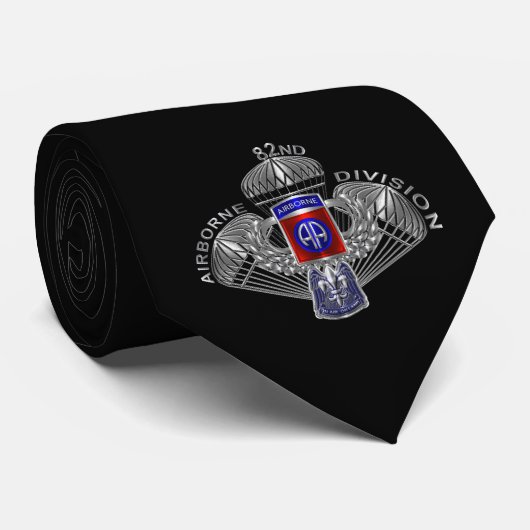 82nd Airborne Divisie Stropdas (Opgerold)