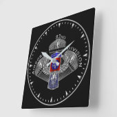 82nd Airborne Divisie Vierkante Klok (Hoek)