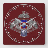 82nd Airborne Divisie  Vierkante Klok (Voorkant)