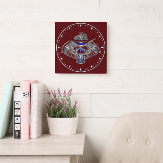 82nd Airborne Divisie  Vierkante Klok (Leeskamer)