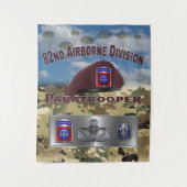 82nd Airborne Divisie  Wandkleed (Voorkant)