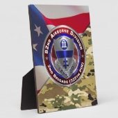 82nd Airborne Division 2de Brigade Fotoplaat (Zijkant)
