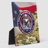 82nd Airborne Division 3rd Brigade Fotoplaat (Zijkant)