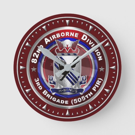 82nd Airborne Division 505e PIR Ronde Klok (Voorkant)