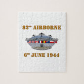 82nd Airborne Division 6th June 1944 Legpuzzel (Verticaal)