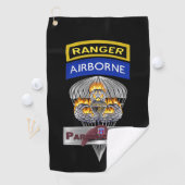 82nd Airborne Division Airborne Ranger Golfhanddoek (Insitu)
