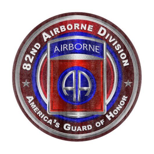 82nd Airborne Division Airborne Snijplank (Voorkant)