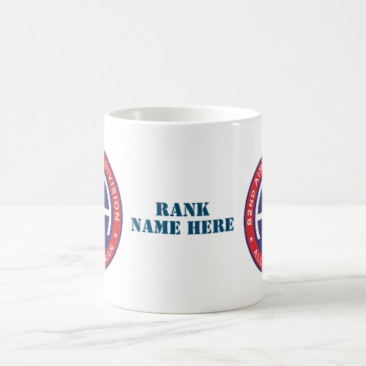 82nd Airborne Division All American Casual Patch Koffiemok (Center)