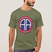 82nd Airborne Division All American Casual Patch T-shirt (Voorkant)