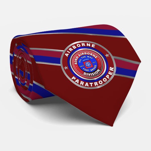 82nd Airborne Division “All The Way” halsdoek Stropdas (Opgerold)
