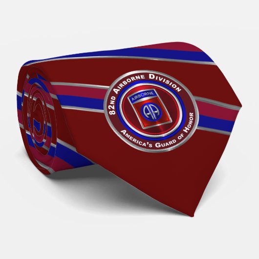 82nd Airborne Division “All The Way” Stropdas (Opgerold)