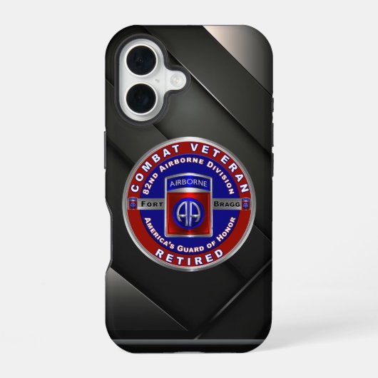 82nd Airborne Division Case-Mate iPhone Hoes 16 Hoesje (Achterkant)