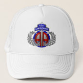 82nd Airborne Division "Dagger Design" Trucker Pet (Voorkant)