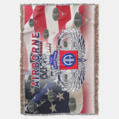 82nd Airborne Division Deken (Voorkant Verticaal)