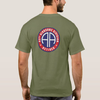 82nd Airborne Division "Gepensioneerd" aangepaste T-shirt