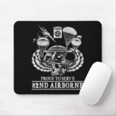 82nd Airborne Division Paratrooper Fort Bragg Spro Muismat (Met muis)