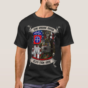 82nd Airborne Division Paratrooper Fort Bragg Spro T-shirt