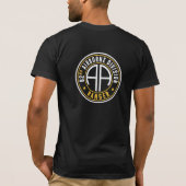 82nd Airborne Division "Ranger" Status Aangepast T-shirt (Achterkant)
