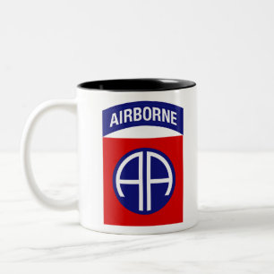 82nd Airborne Division Tweekleurige Koffiemok