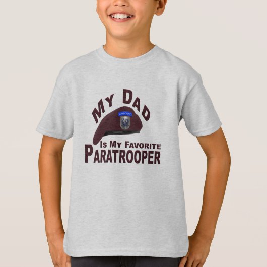 82nd Airborne Division Vader T-Shirt (Voorkant)