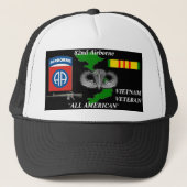 82ND Airborne Divison "All American" Ball Petten (Voorkant)