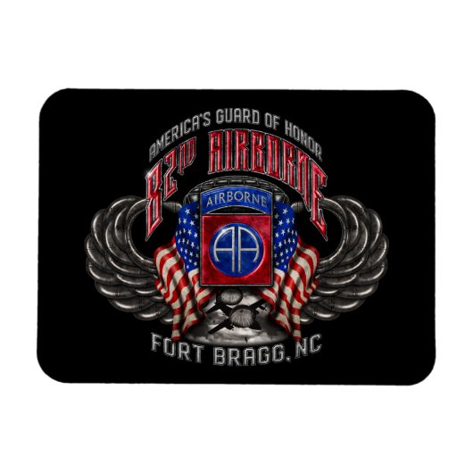 82nd Airborne Fort Bragg Magneet (Horizontaal)