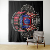 82nd Airborne Fort Bragg Wandkleed (In situ)