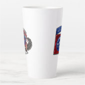 82nd Airborne Fort Bragg White Latte Mok (Voorkant)