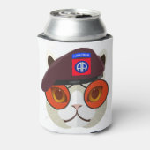 82nd Airborne Kitty Kat! Blikjeskoeler (Blikje Achterkant)