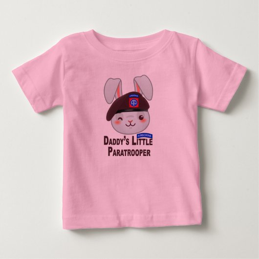 "82nd Airborne Little Paratrooper Bunny" (Voorkant)