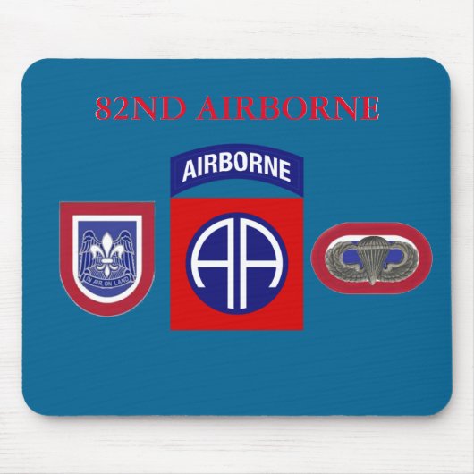 82ND AIRBORNE MOUSEPAD MUISMAT (Voorkant)