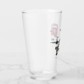 82nd Airborne Springende Parachutisten Glas (Rechts)