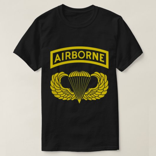 82nd Army Airborne Division Paratrooper Tshirt, Ve T-shirt (Design voorkant)