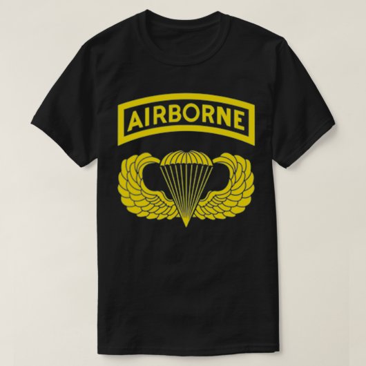 82nd Army Airborne Division Paratrooper Tshirt, Ve T-shirt (Design voorkant)
