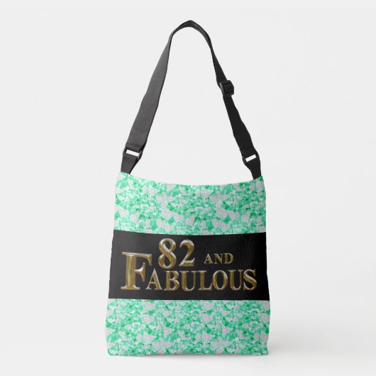 82ste verjaardag crossbody tas (Voorkant)