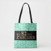 82ste verjaardag tote bag (Voorkant)