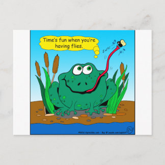 833 vliegende cartoon briefkaart