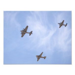 8355- Tweede Wereldoorlog vliegtuigen Foto Afdruk