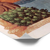 8378 Velin 745 f.1 Knight on horseback, c.1350's Poster (Hoek)