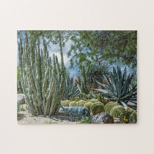 8393-Desert Cactus Garden Legpuzzel (Horizontaal)