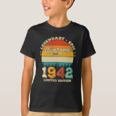 83 jaar oud 1942 Retro Geweldige 83e verjaardag ca T-shirt (Voorkant)