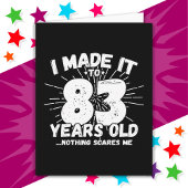 83 Jaar Oud Sarcastisch Meme Grappig 83e Verjaarda Kaart