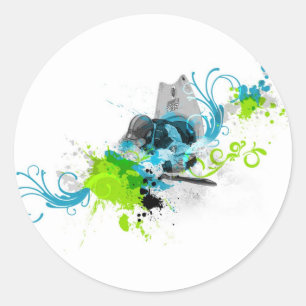 83. Urban kayak 2 Ronde Sticker