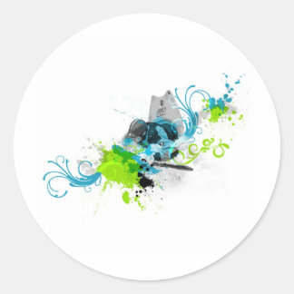 83. Urban kayak 2 Ronde Sticker