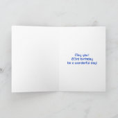 83e verjaardag: Rode digitale klokstijl "83" + naa Kaart (Binnen)