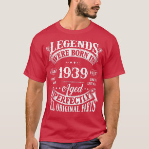 83e verjaardag T-shirt legers geboren in 1939 83
