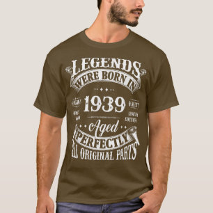 83e verjaardag T-shirt legers geboren in 1939 83