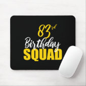 83rd Happy Birthday Squad Party Bday Family Group  Muismat (Met muis)