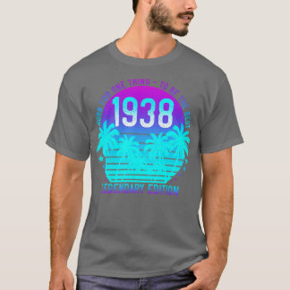 83ste Verjaardag 1938  Esthetische Zonsondergang P T-shirt