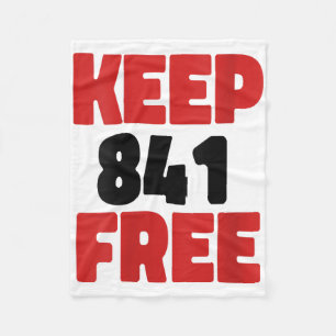 841 Surfing Otter 841Keep 841 gratis California Ot Fleece Deken